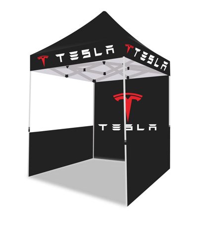 Tesla Advertising Canopy Tent