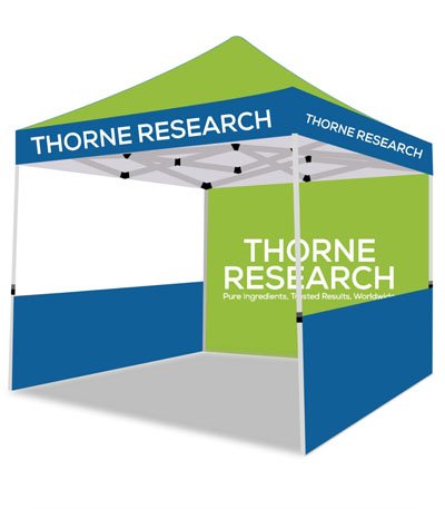 Thorne Research Marketing Tent