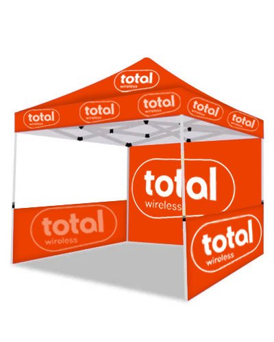 Total Wireless Advertising Tent