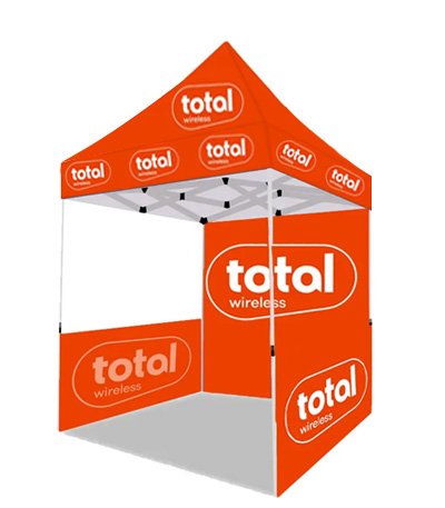 Total Wireless Marketing Tent