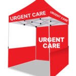 Urgent Care Advertising Canopy Tent