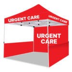 Urgent Care Advertising tent