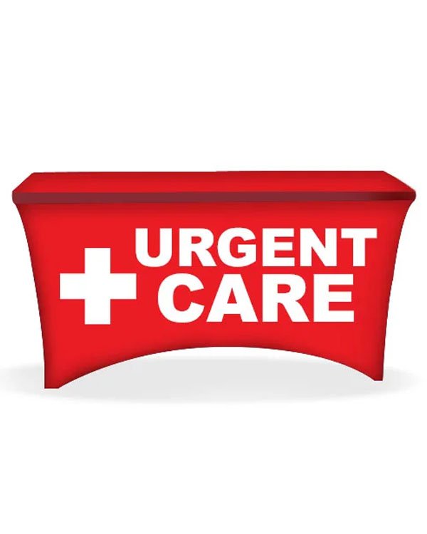 Urgent Care Markteing Table Cloth