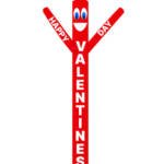 Valentines Day Advertising Air Dancer