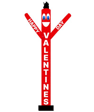 Valentines Day Advertising Air Dancer