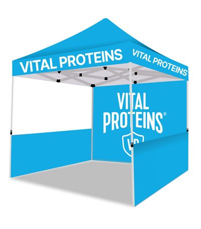 Vital Proteins Marketing Tent