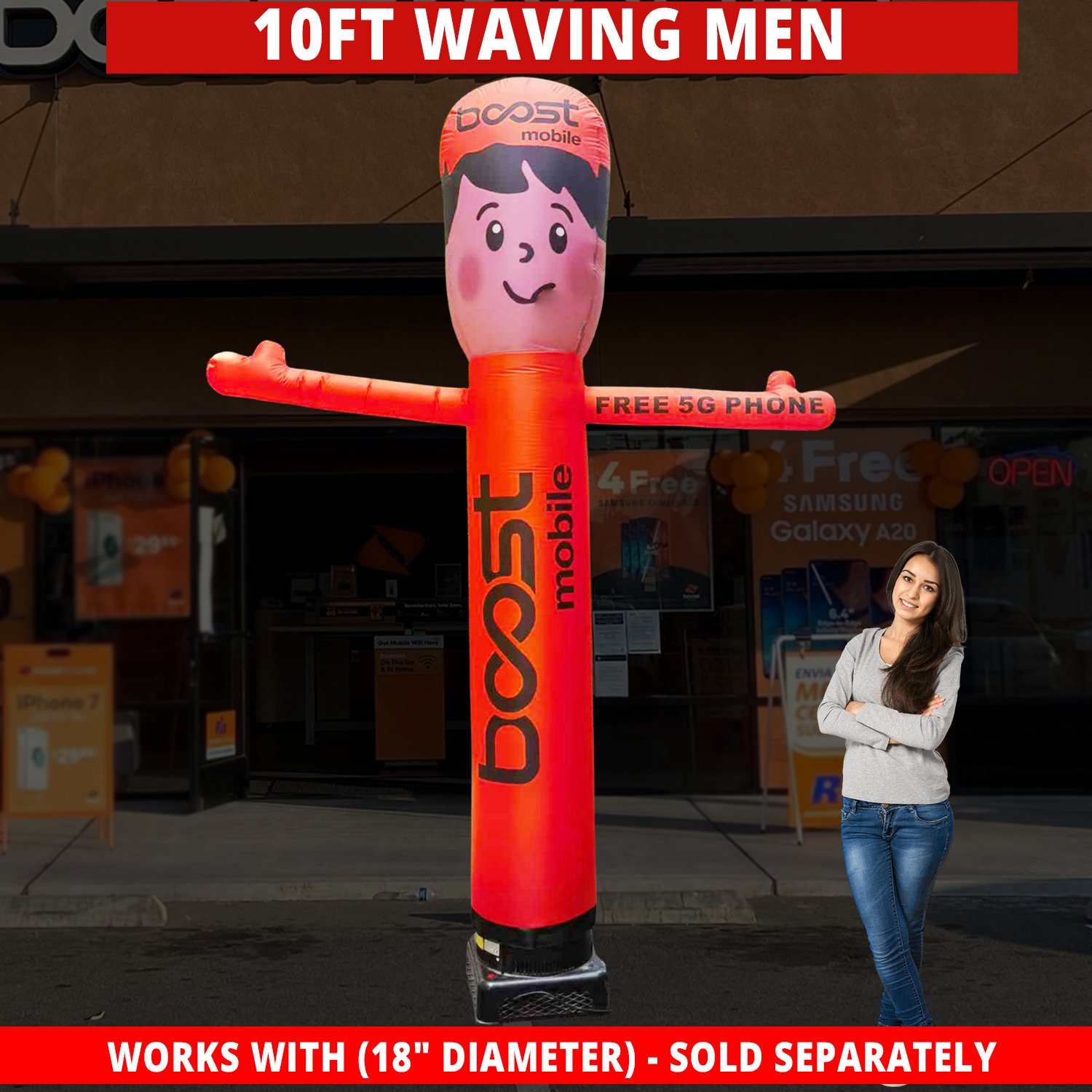 10ft-Boost-Mobile-Waving-Men
