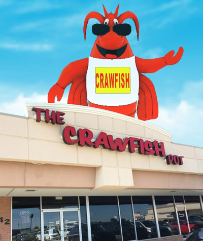 Crawfish Inflatale Advertising Balloon