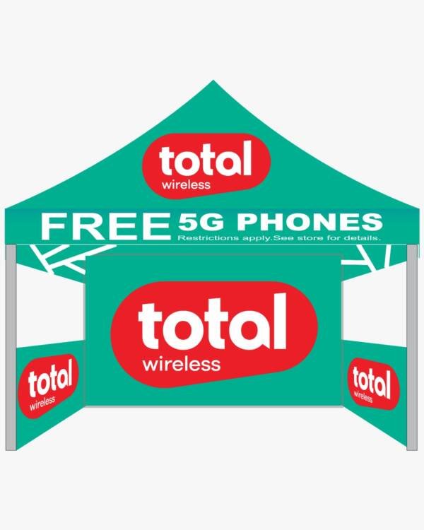 10ft Total Wireless Canopy Tent