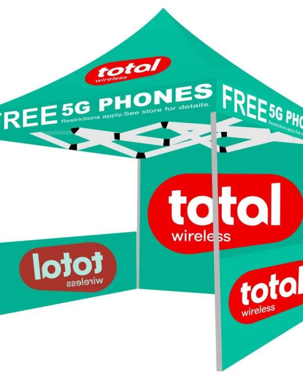 10ft Total Wireless Canopy Tent