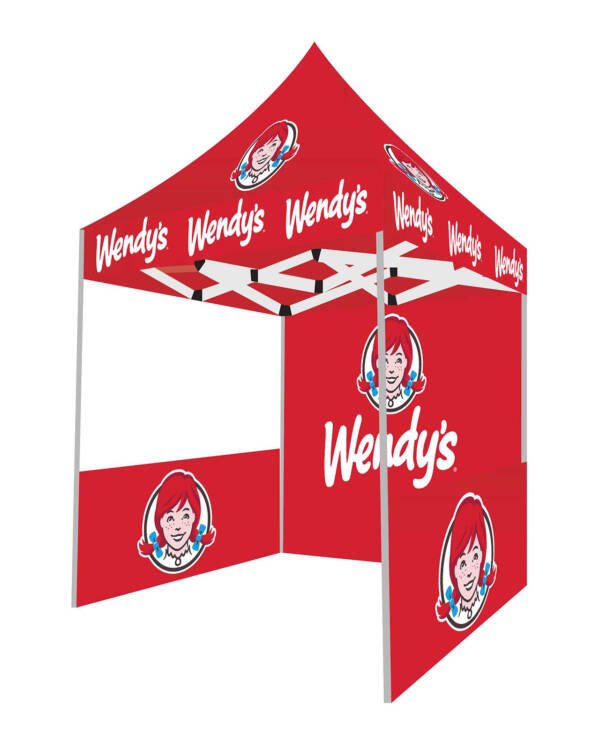 Wendy’s 5x5 Outdoor Advertising Canopy Tent