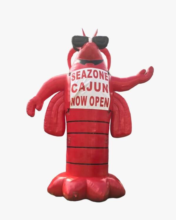 Crawfish inflatable advertising balloon