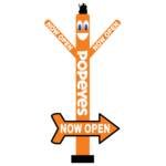 20ft Popeyes Air Dancer Inflatable-with-arrow-USA