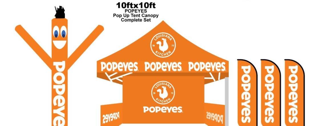 Popeyes-Premium-Marketing-Pack-with-10x10-Tent