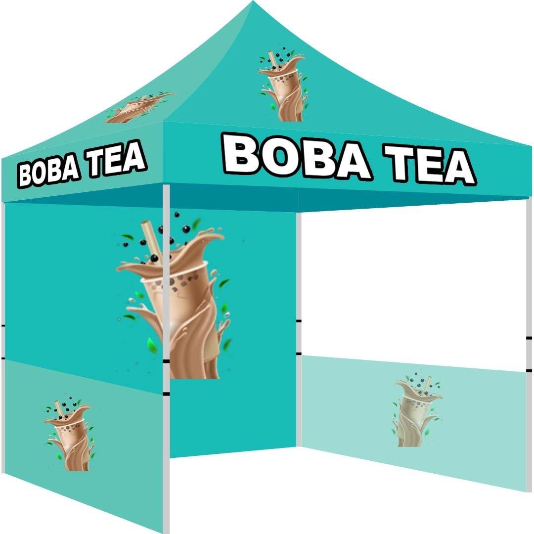 10 X 10ft BOBA Tea Canopy Tents