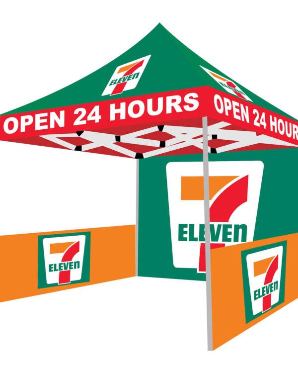 7-Eleven 10x10 Outdoor Advertising Canopy Tent