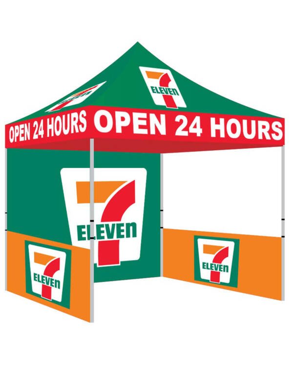 7-Eleven 10x10 Outdoor Advertising Canopy Tent