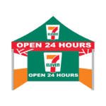 7-Eleven 10x10 Outdoor Advertising Canopy Tent