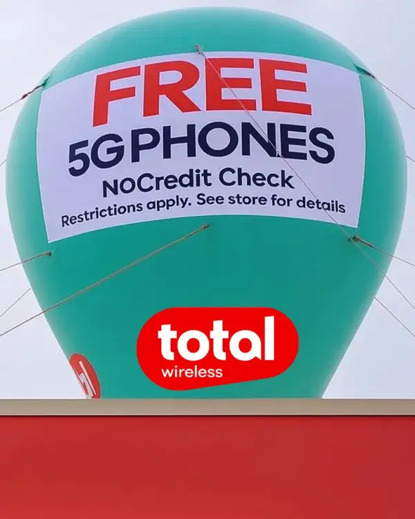 22ft Total Wireless rooftop balloon