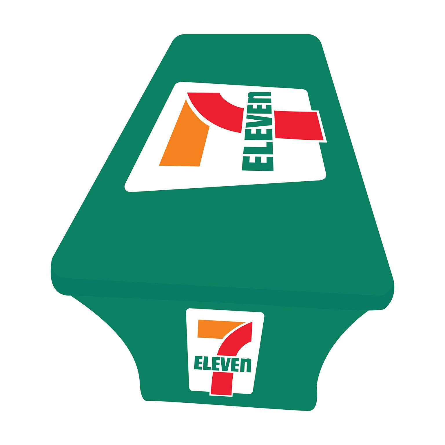 7-Eleven 6FT Stretch Table Cover