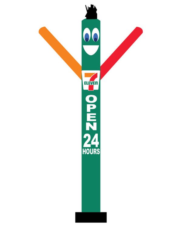 7-Eleven Inflatable Air Dancer without Arrow