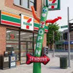 7-Eleven Inflatable Air Dancer with Arrow Sign