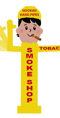 12ft Smoke Shop Waving Air Inflatable