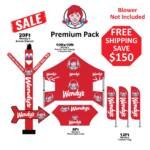 Wendy’s Outdoor Advertising Premium Pack Deal With 10x10 Canopy Tent