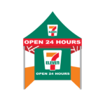 7-Eleven 5x5 Outdoor Advertising Canopy Tent