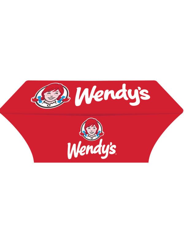 Wendy’s 6FT Stretch Table Cover