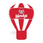 Wendy’s Giant Rooftop Advertising Balloon