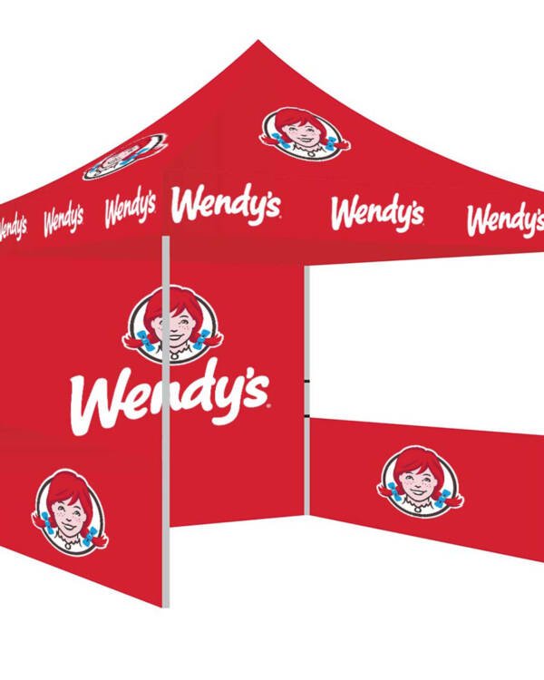 Wendy’s 10x10 Outdoor Advertising Canopy Tent