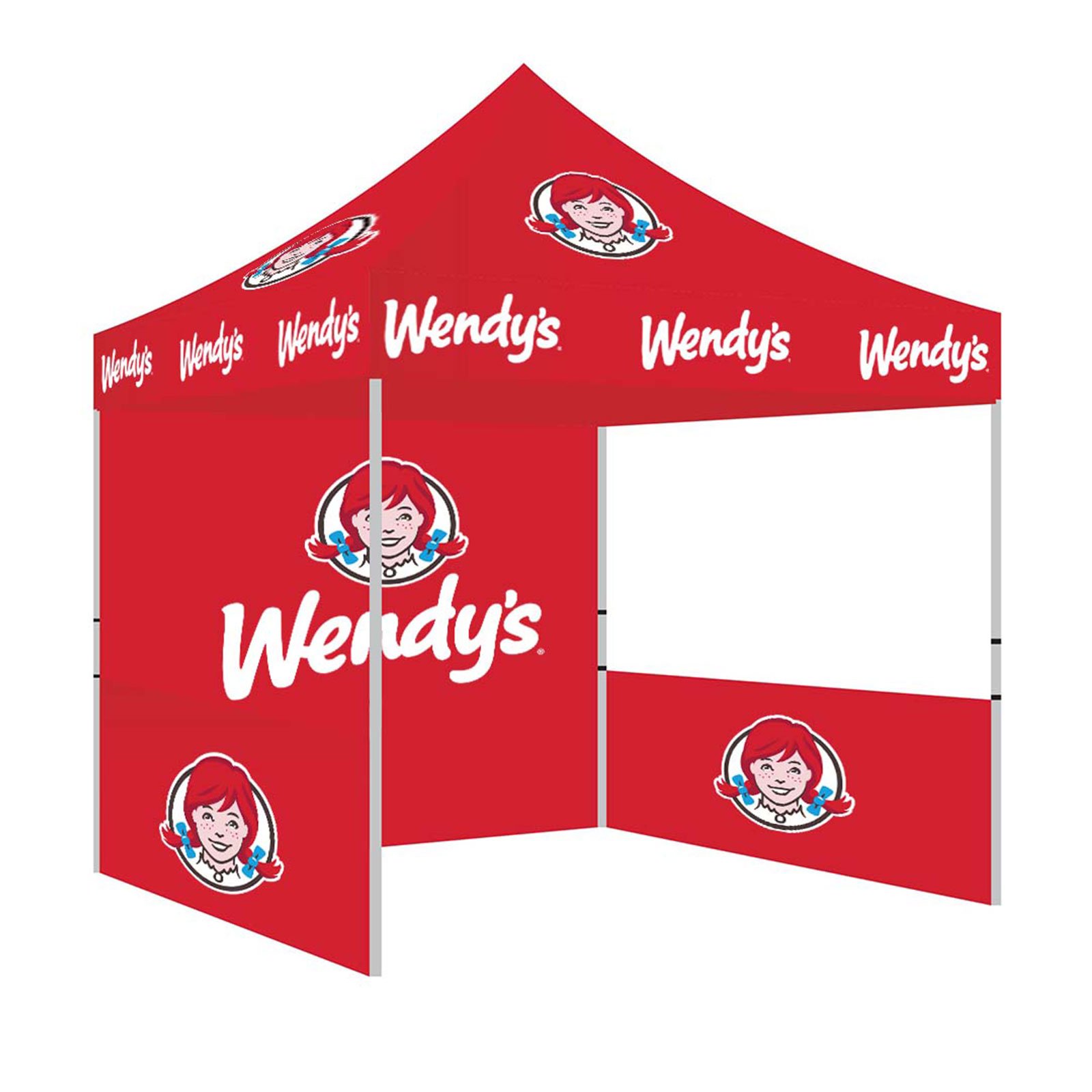 Wendy’s 10×10 Outdoor Advertising Canopy Tent