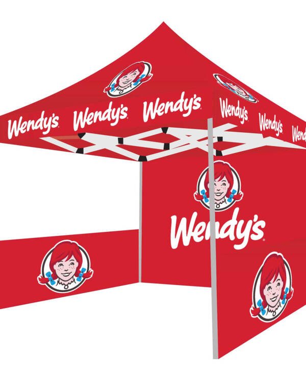 Wendy’s 10x10 Outdoor Advertising Canopy Tent