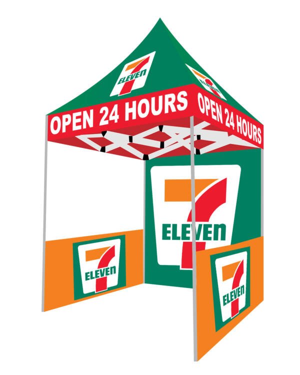 7-Eleven 5x5 Outdoor Advertising Canopy Tent