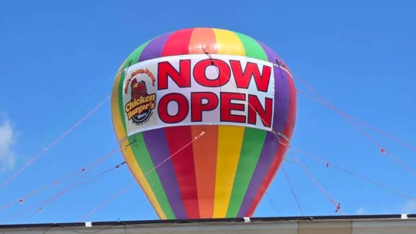 22ft Chicken Burger’s Advertising Balloon