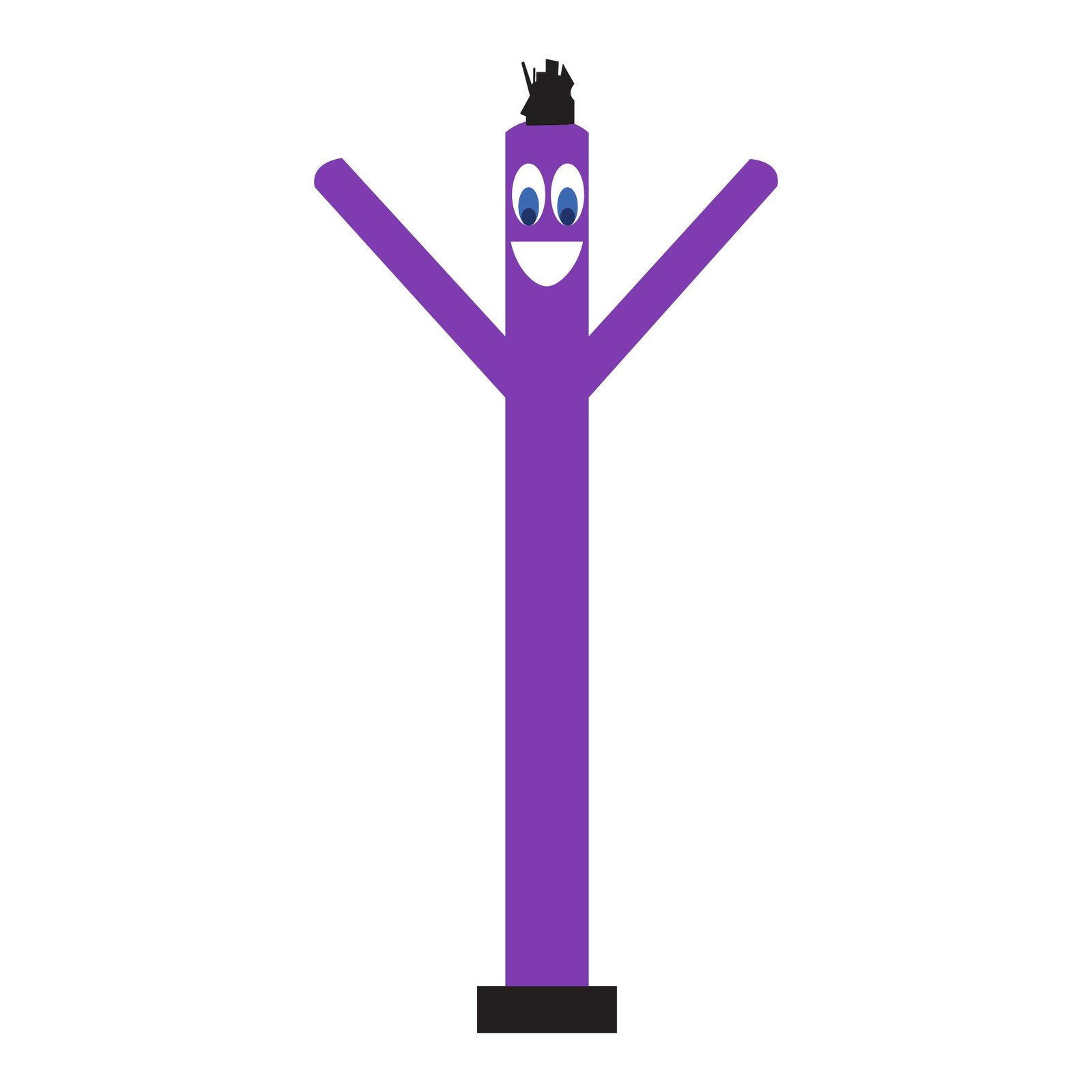 Solid Purple Air Dancer