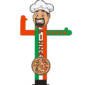 10ft Pizza Waving Men Guy