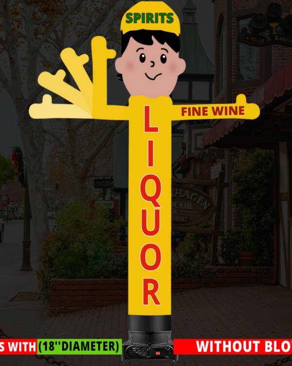 10ft Liquor Waving Man Guy – Compatible with 18-inch Diameter Blowers - Image 4