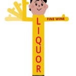 10ft Liquor Waving Men Inflatable