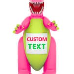 22ft Godzilla Custom Text Giant Outdoor Advertising Inflatable Balloon.jpg