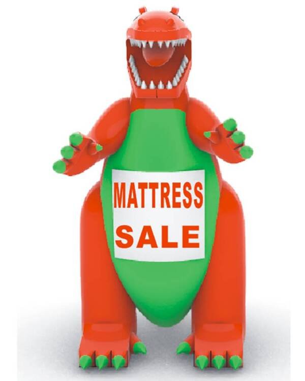 22ft Godzilla Mattress Sale Giant Advertising Inflatable Balloon 01