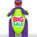 22ft Godzilla Big Sale Outdoor Advertising Inflatable Balloon