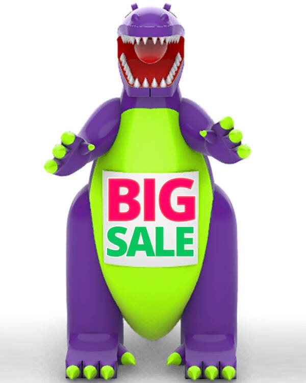 22ft Godzilla Big Sale Outdoor Advertising Inflatable Balloon