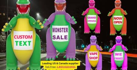 Godzilla Outdoor Advertising Inflatable (3)