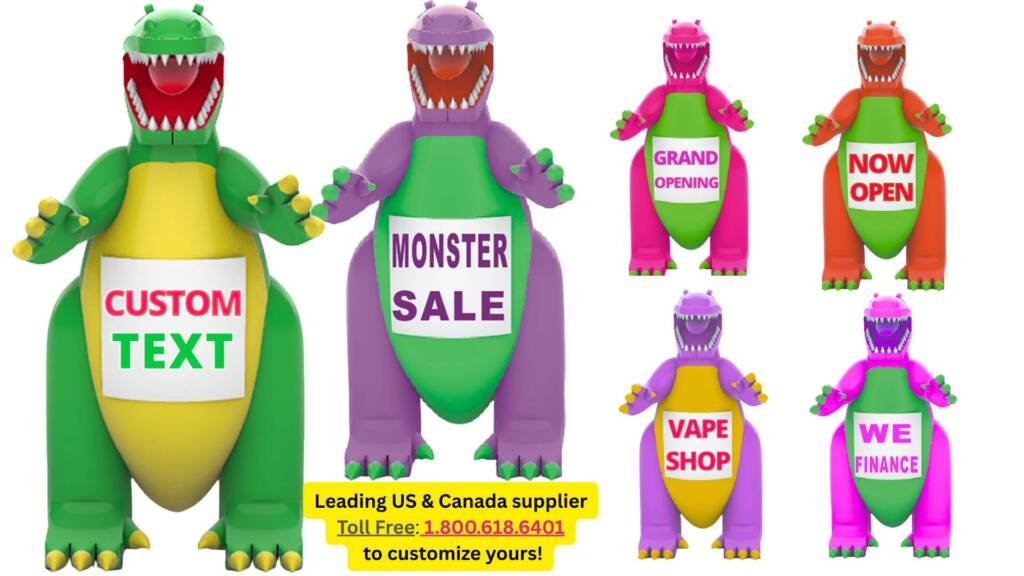 Godzilla Outdoor Advertising Inflatable (3)