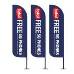 12ft Outdoor Advertising Feather Flags