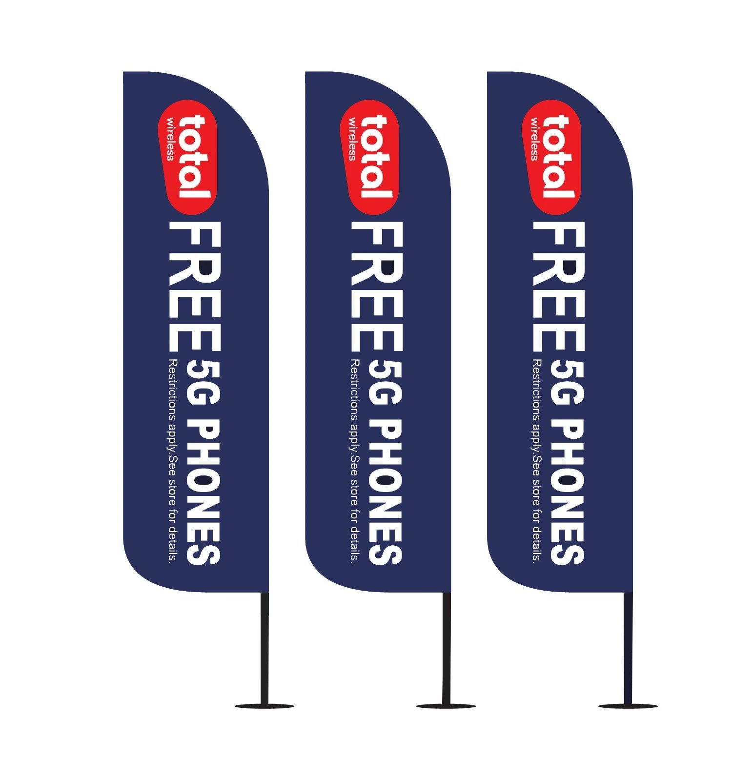 12ft Outdoor Advertising Feather Flags
