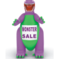 22ft Godzilla Monster Giant Advertising Inflatable Balloon