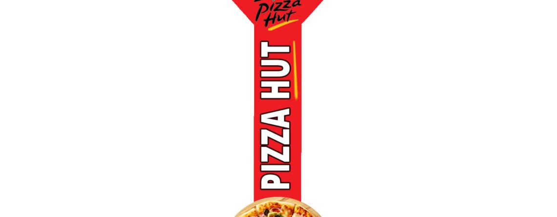 20ft Pizza Hut Inflatable Tube Man